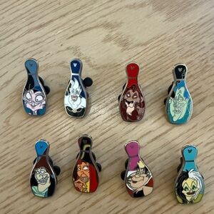 Disney Villain Enamel Pin Collection